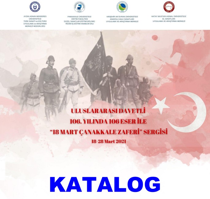 18 Mart Çanakkale Zaferi Sergisi katalog kapağı