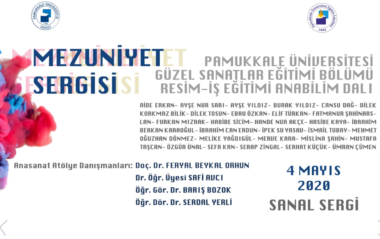 2019–2020 Sanal Mezuniyet Sergisi katalog kapağı